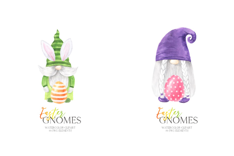 watercolor-easter-gnomes-png-clipart