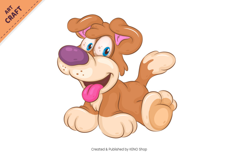 cheerful-cartoon-dog-clipart