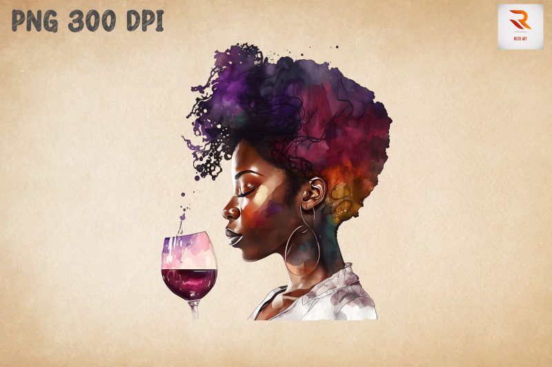 beautiful-afro-girl-and-wine-2