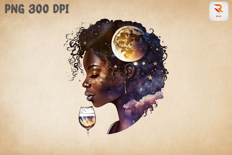 beautiful-afro-girl-and-wine-6