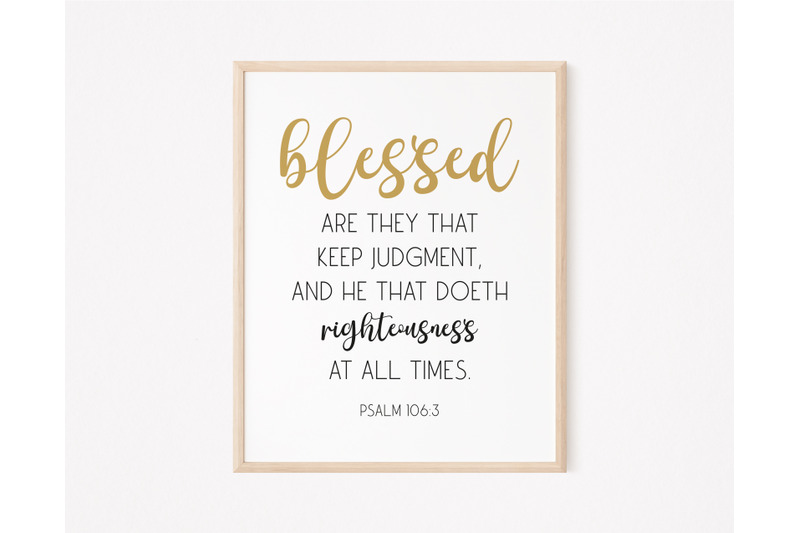 bible-verse-wall-decor-blessed-bible-verse-psalm-106-3