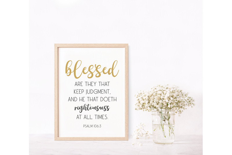 bible-verse-wall-decor-blessed-bible-verse-psalm-106-3