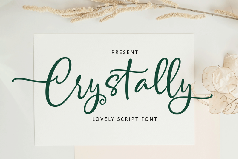 crystally-calligraphy-slant