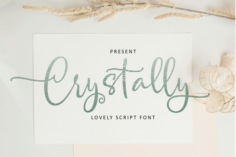 crystally-gradient-calligraphy