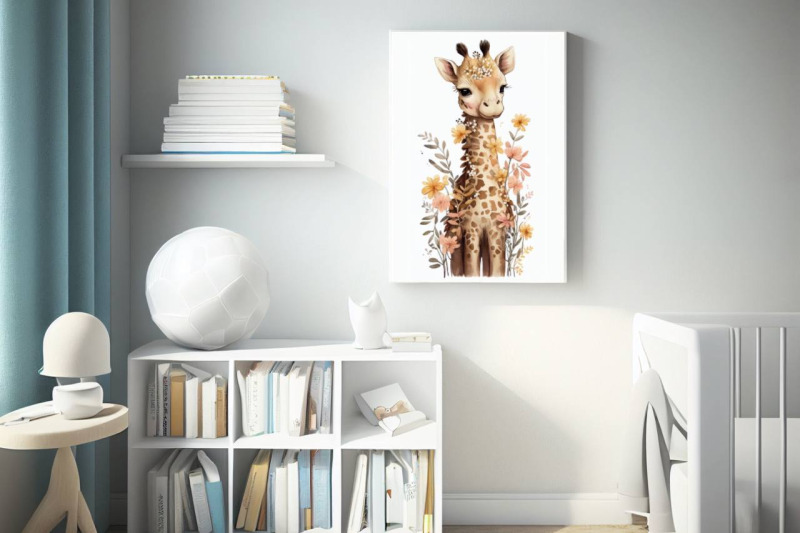 giraffe-with-flowers-spring-collection