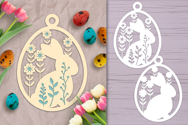 easter-egg-with-bunny-layered-svg