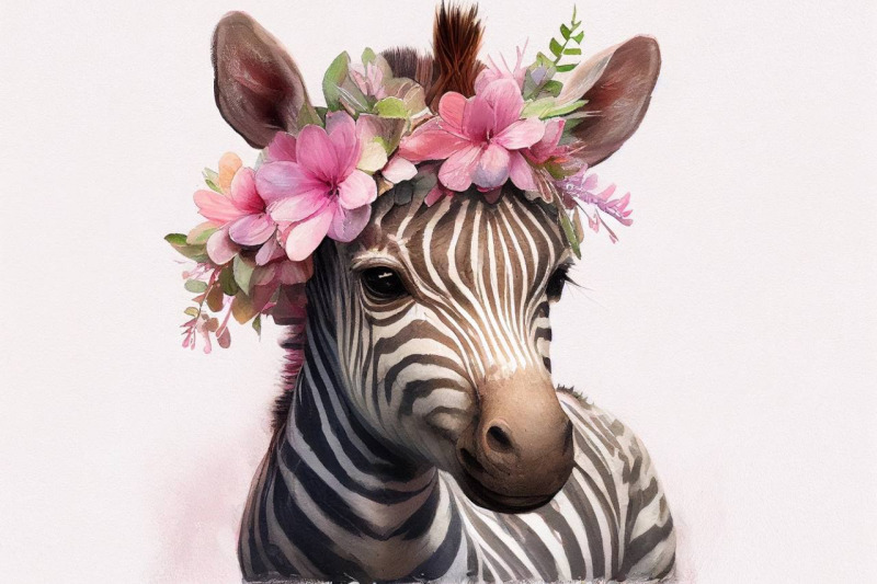 tropically-floral-animals