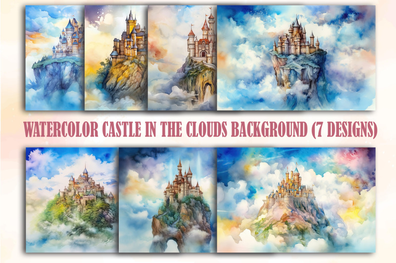 castle-in-the-clouds-backgrounds