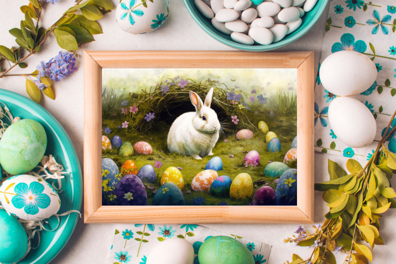 watercolor-easter-bunny-backgrounds