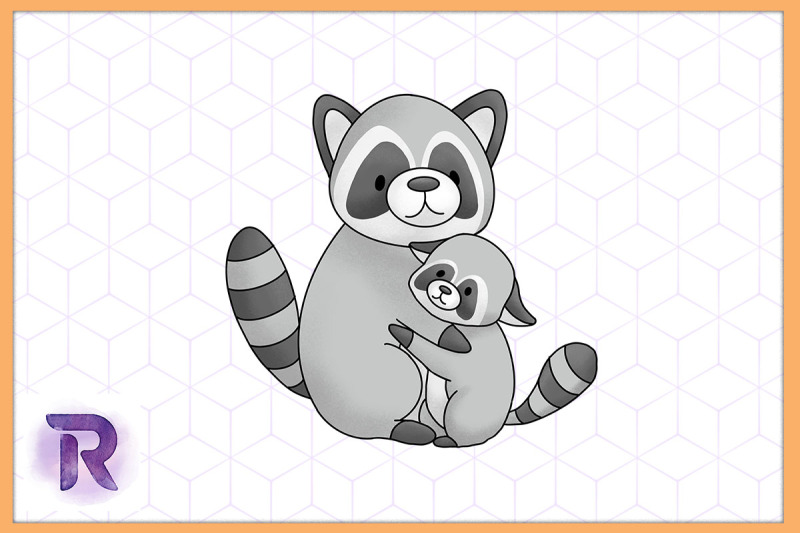 racoon-mama-animal-mother-039-s-day