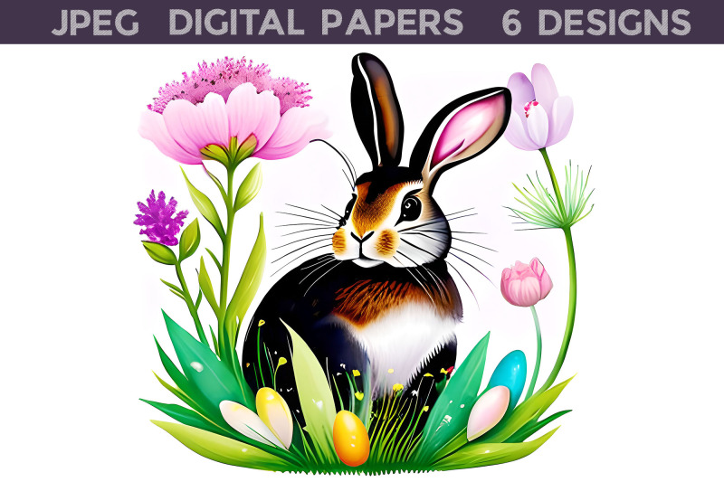 easter-bunny-digital-papers-spring-bunny-sublimation