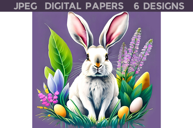 easter-bunny-digital-papers-spring-bunny-sublimation