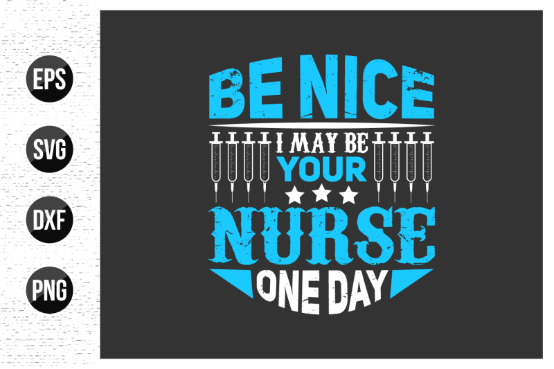 nurse-typographic-slogan-design-vector