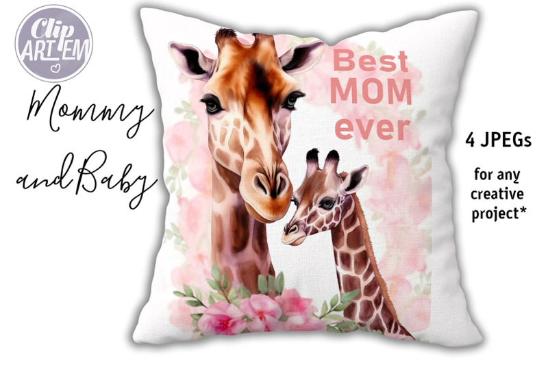 mommy-daddy-baby-giraffe-4-jpeg-watercolor-images-set-wall-art-decor