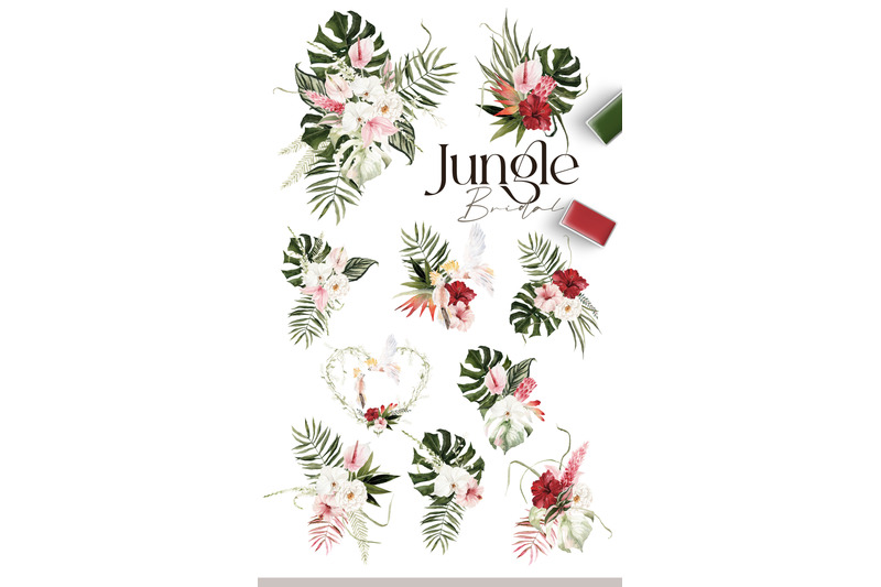 jungle-bridal