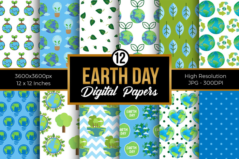 earth-day-digital-papers