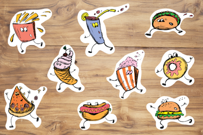 hand-drawn-set-of-funny-fast-food