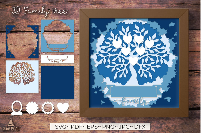 3d-family-tree-shadow-box-svg