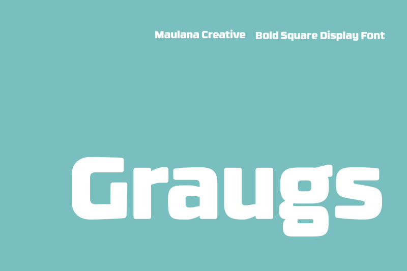 graugs-bold-square-display-font
