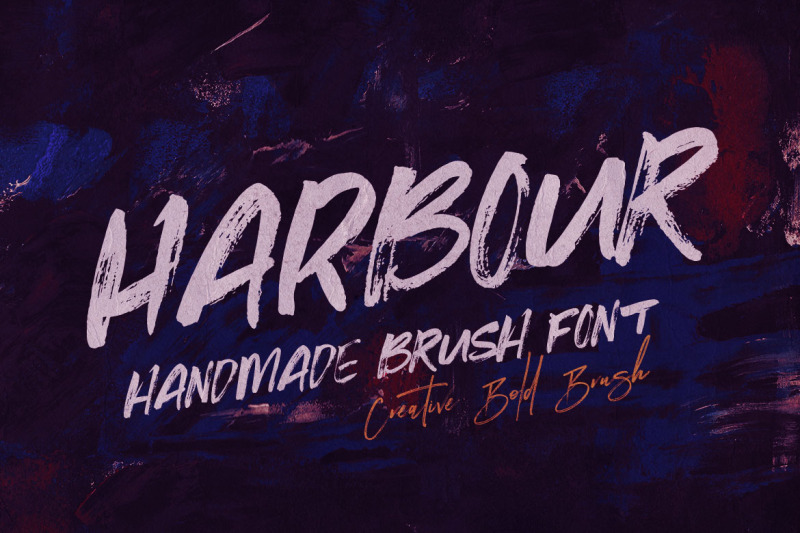 harbour-brush-font