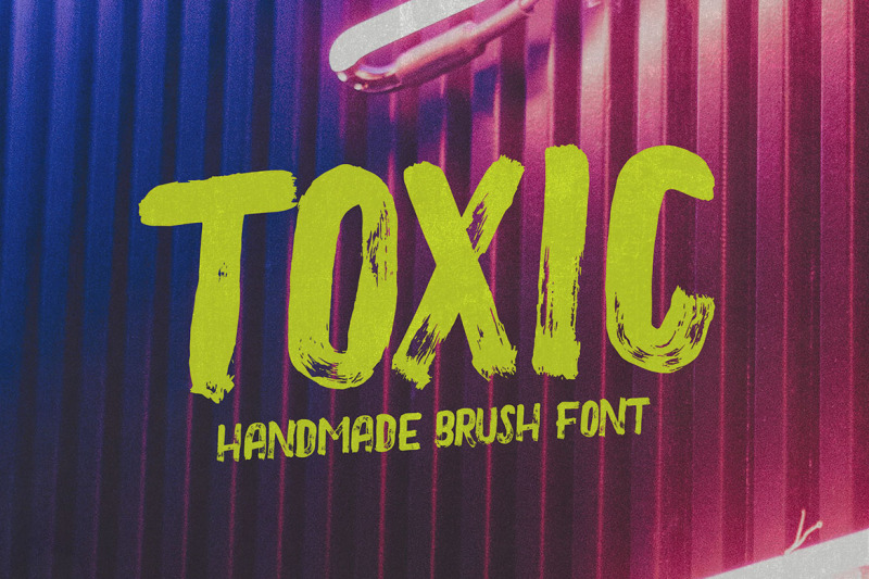 toxic-brush-amp-grunge-font