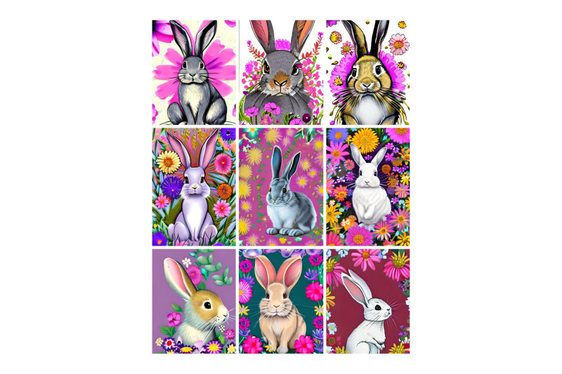 3-sheets-of-easter-bunny-design-tags