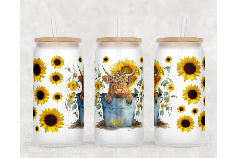 highland-cow-libbey-glass-can-wraps-16-oz-glass-can-sublimation-png