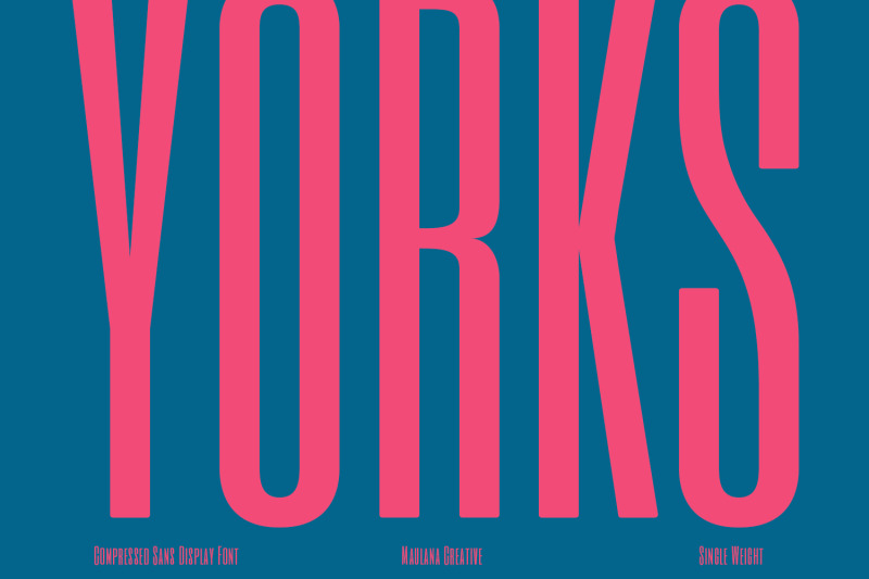 yorks-compressed-sans-font