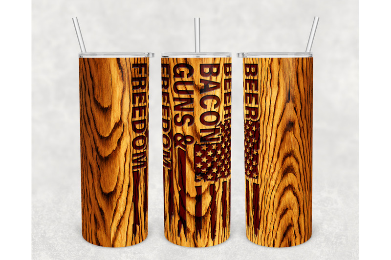 guns-and-freedom-tumbler-wraps-bundle-20-oz-skinny-tumbler-png