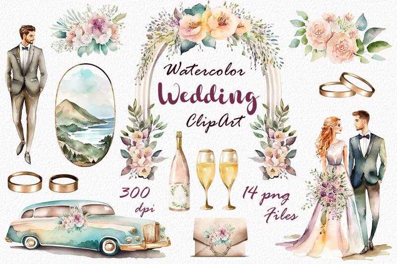 watercolor-wedding-clipart-bride-clip-art