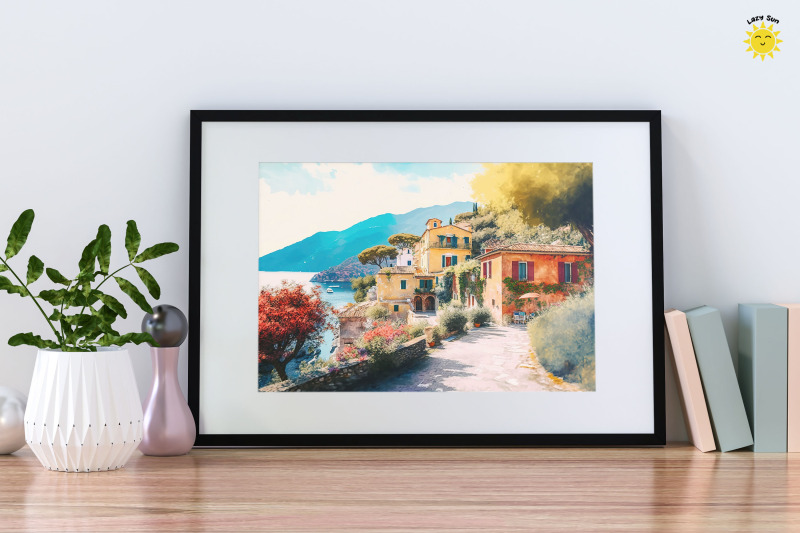 watercolor-italian-village-backgrounds