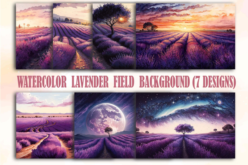 watercolor-lavender-field-backgrounds