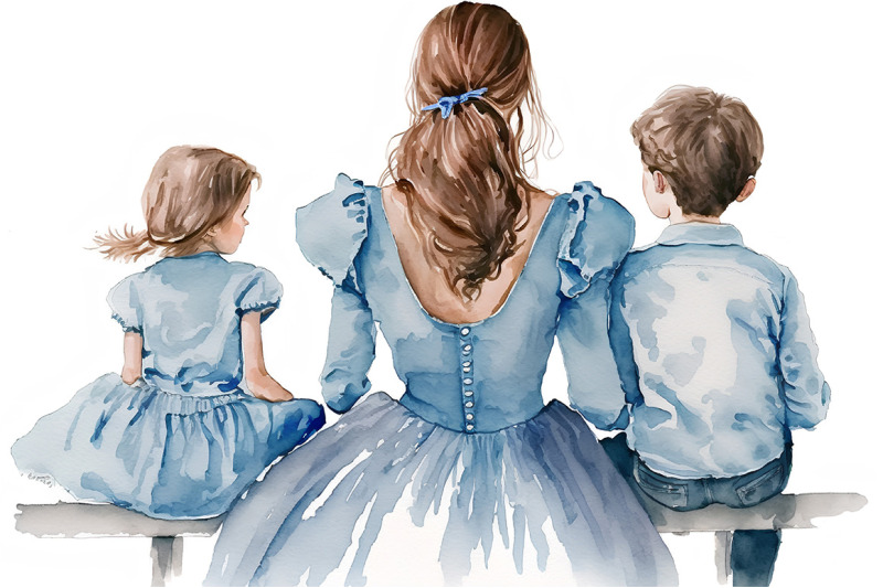 mothers-love-watercolor-collection