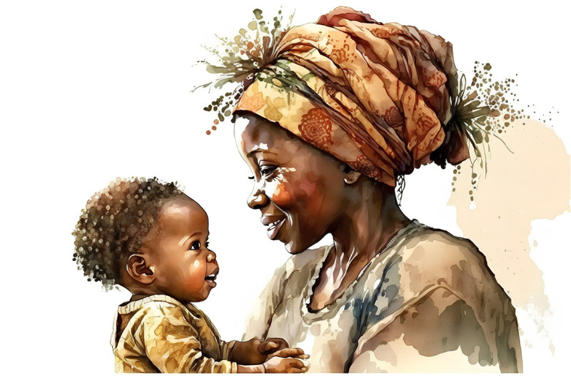 mothers-love-watercolor-collection