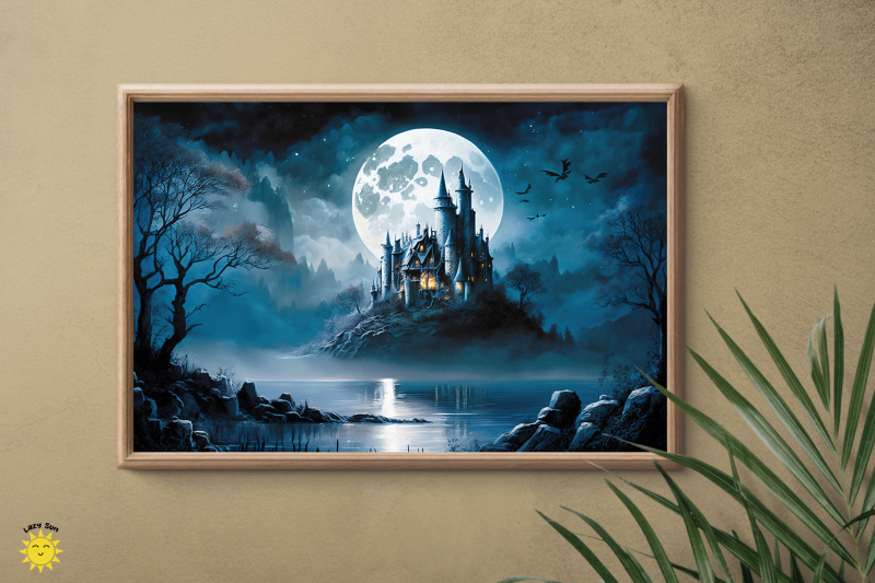 watercolor-moonlit-castle-backgrounds