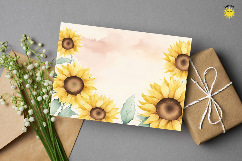 watercolor-sunflower-zoom-backgrounds