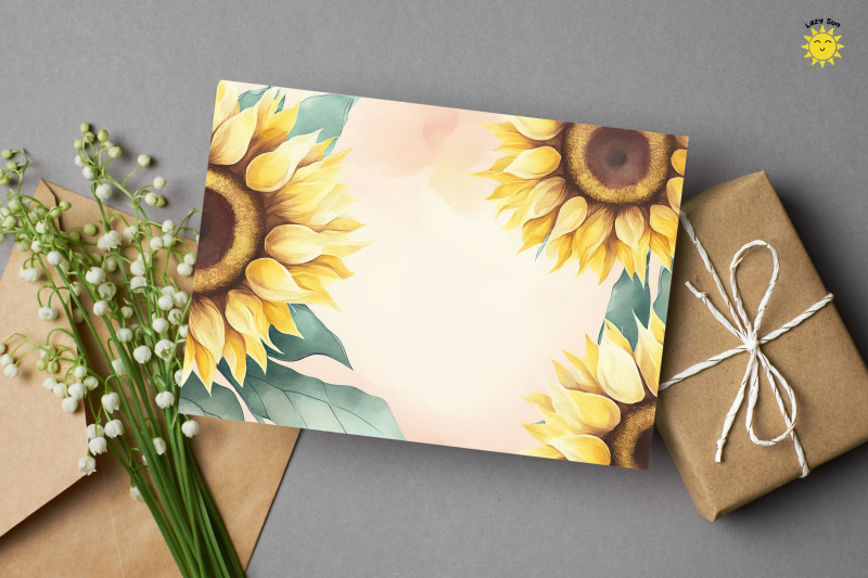 watercolor-sunflower-zoom-backgrounds