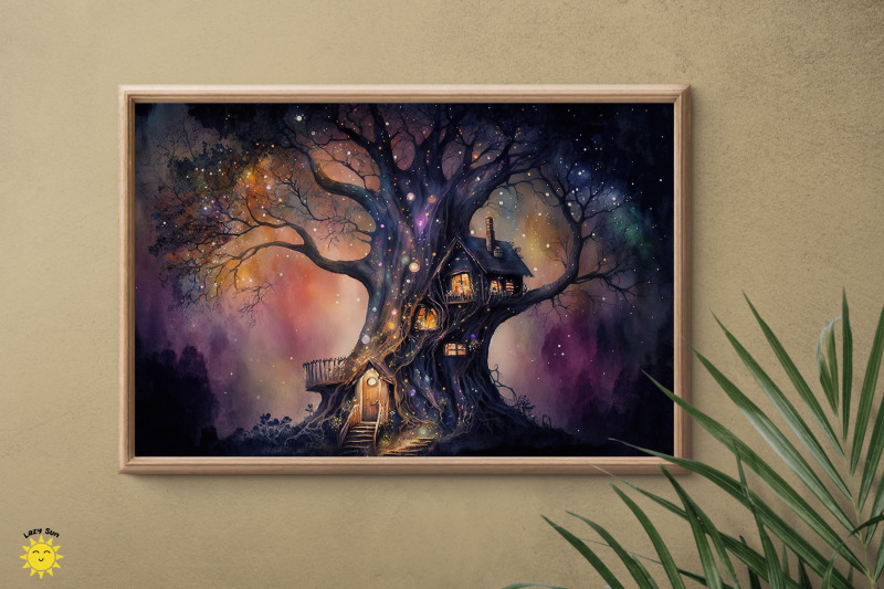 watercolor-fairy-tree-house-backgrounds