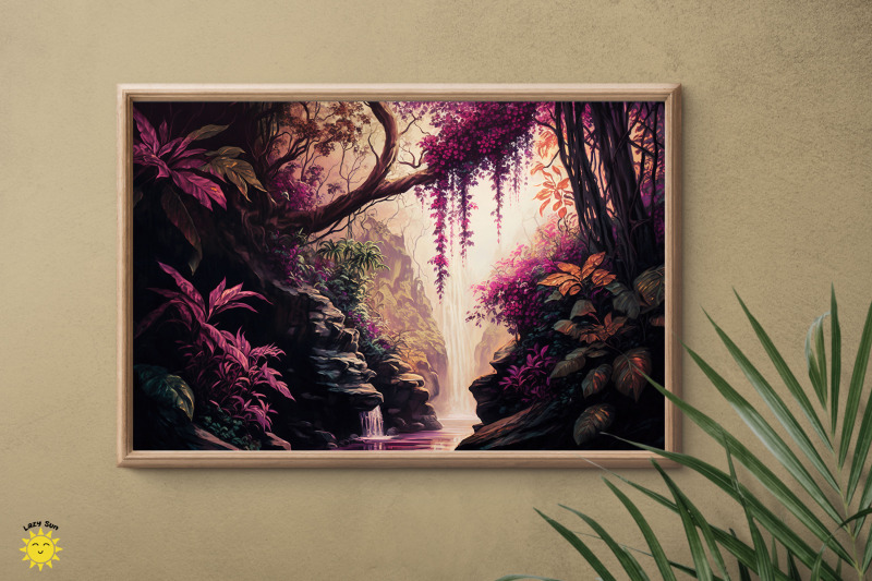 watercolor-amazing-tropical-rainforest-backgrounds-1