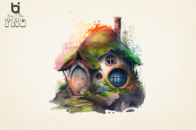 colorful-hobbit-house-sublimation-bundle-12-png-file