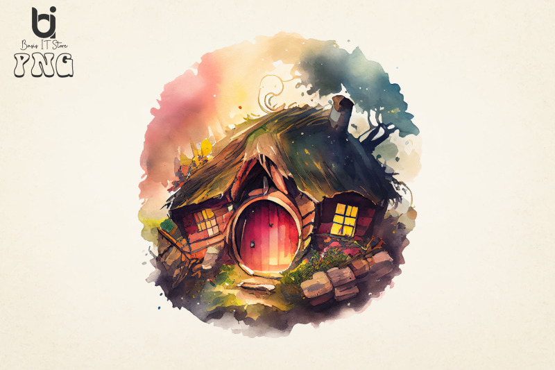 colorful-hobbit-house-sublimation-bundle-12-png-file