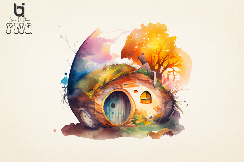 colorful-hobbit-house-sublimation-bundle-12-png-file