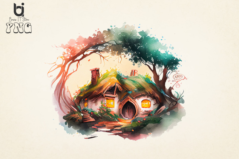 colorful-hobbit-house-sublimation-bundle-12-png-file