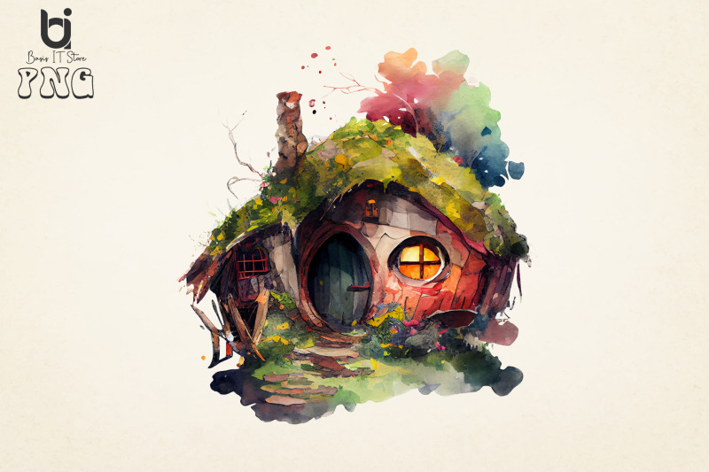 colorful-hobbit-house-sublimation-bundle-12-png-file