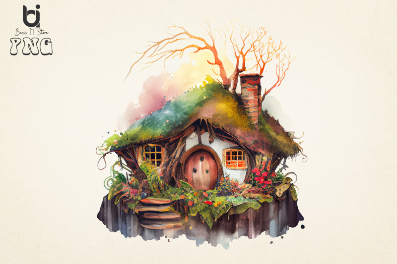 colorful-hobbit-house-sublimation-bundle-12-png-file