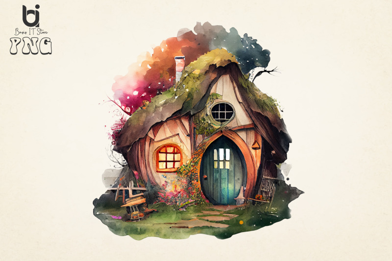 colorful-hobbit-house-sublimation-bundle-12-png-file