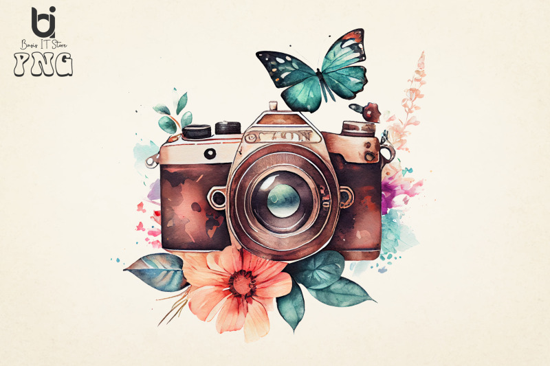 floral-camera-and-butterfly-sublimation-bundle-11-png-file