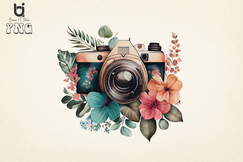 floral-camera-and-butterfly-sublimation-bundle-11-png-file