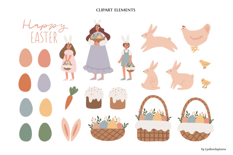 happy-easter-clipart-cute-bunny-rabbit-illustration-card