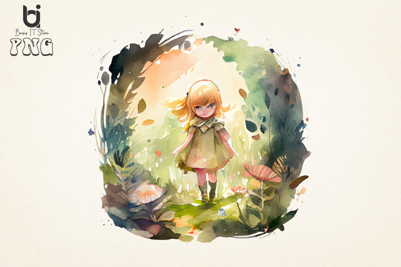 watercolor-tiny-girl-in-fairyland-sublimation-bundle-12-png